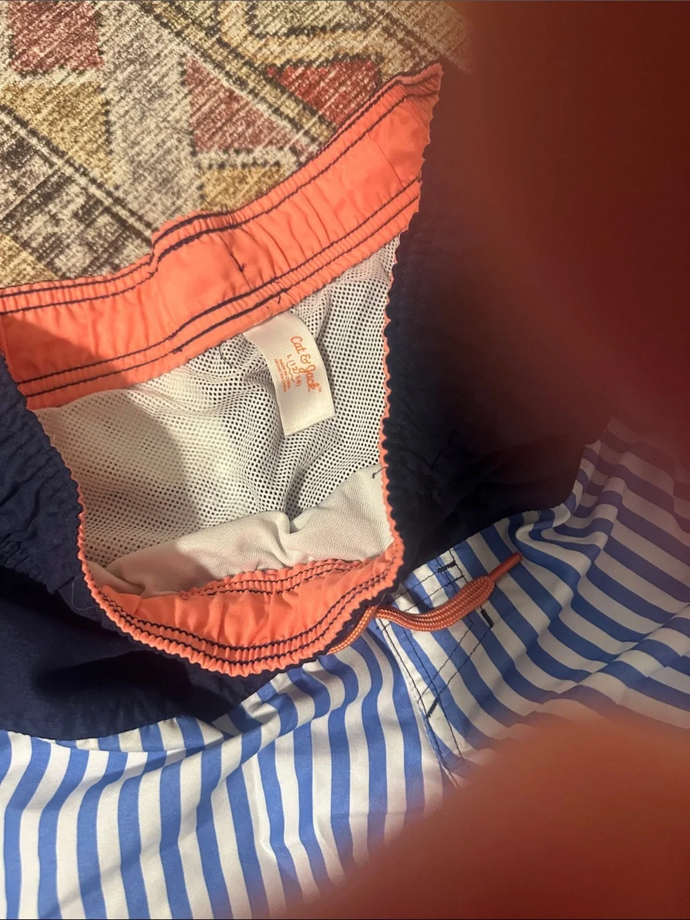 Vineyard Vines Red, Blue & White Printed Swim Trunks all 4 for 30